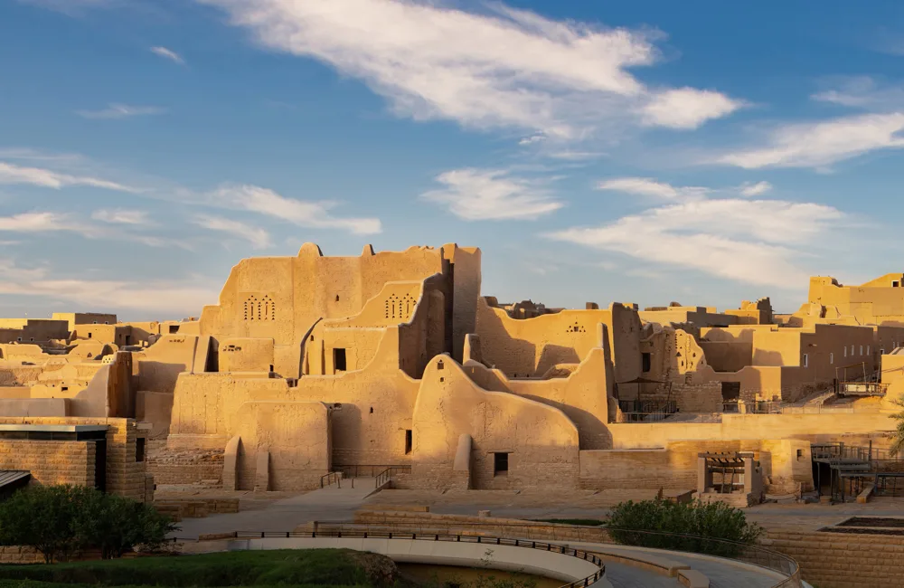 Diriyah traditional mud-brick architecture in Riyadh