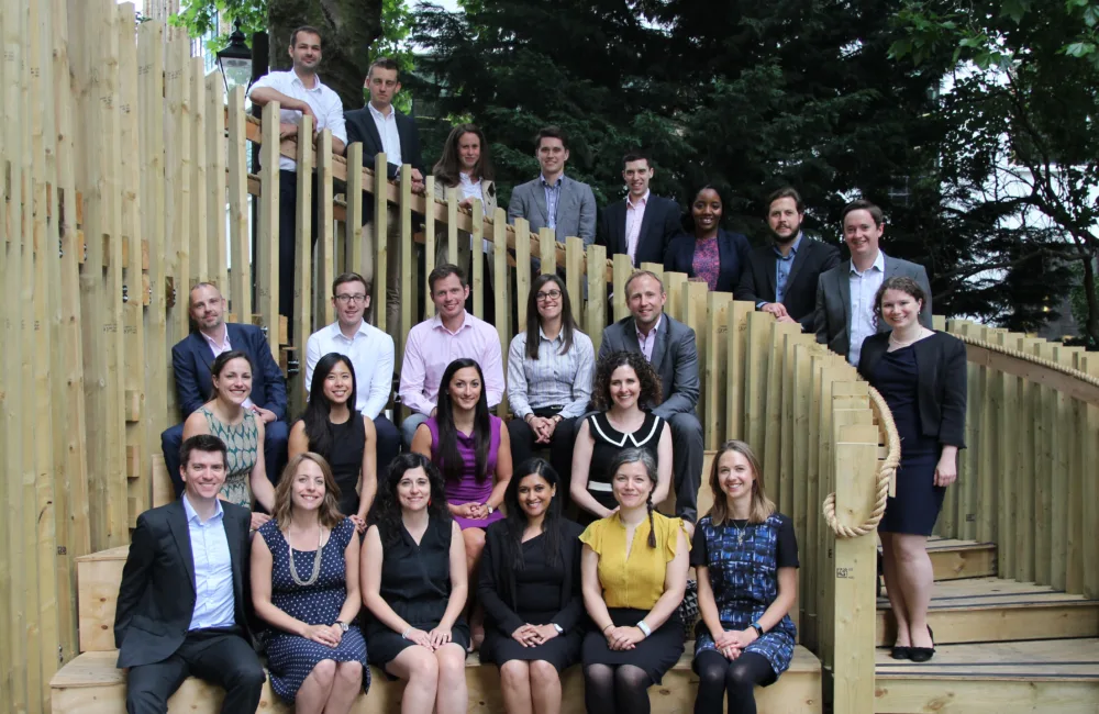 Group photo of attendees for the UKGBC programme as mentioned in the article