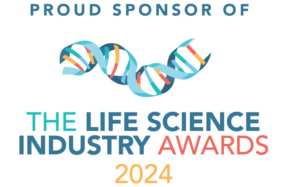 Proud sponsor of the life science industry awards 2024 logo
