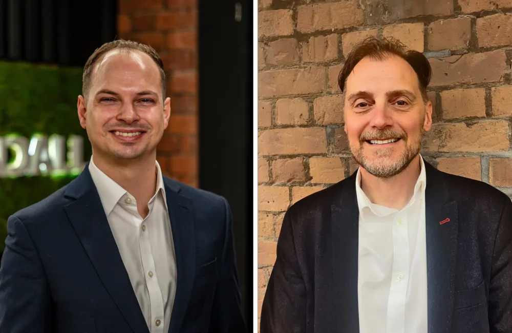 Left to right: Joseph Lazell, Partner and ﻿Simon Thurstan﻿, Associate Director