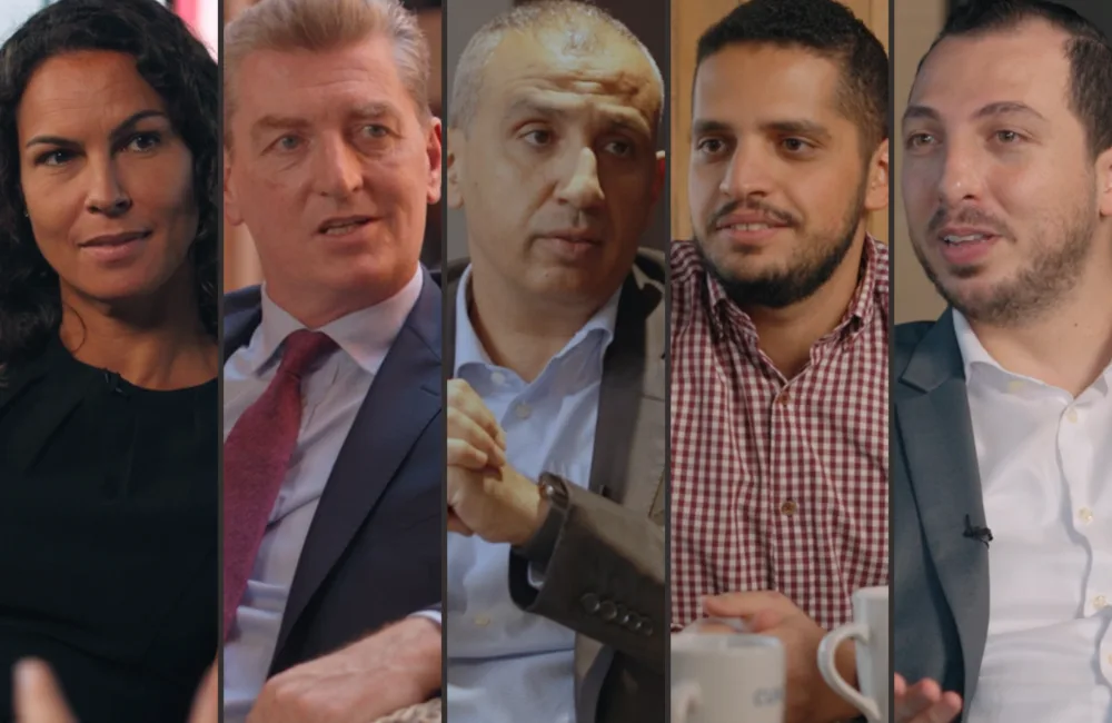 Collage of the passionate individuals being interviewed by Mario Saab for this Sustainability campaign
