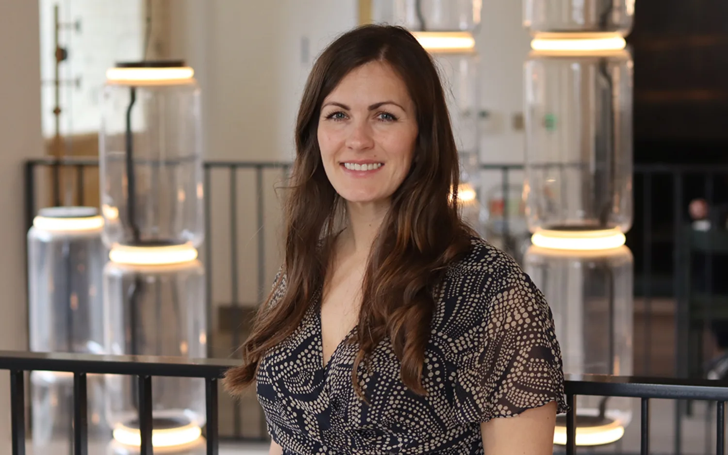 Headshot of Charlotte in the London office