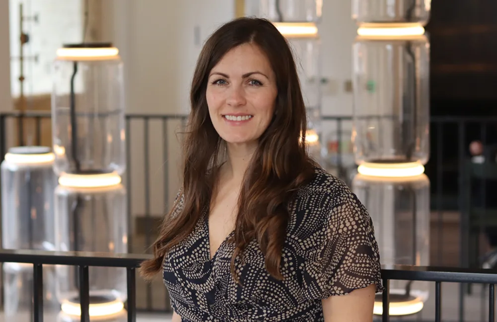 Headshot of Charlotte in the London office