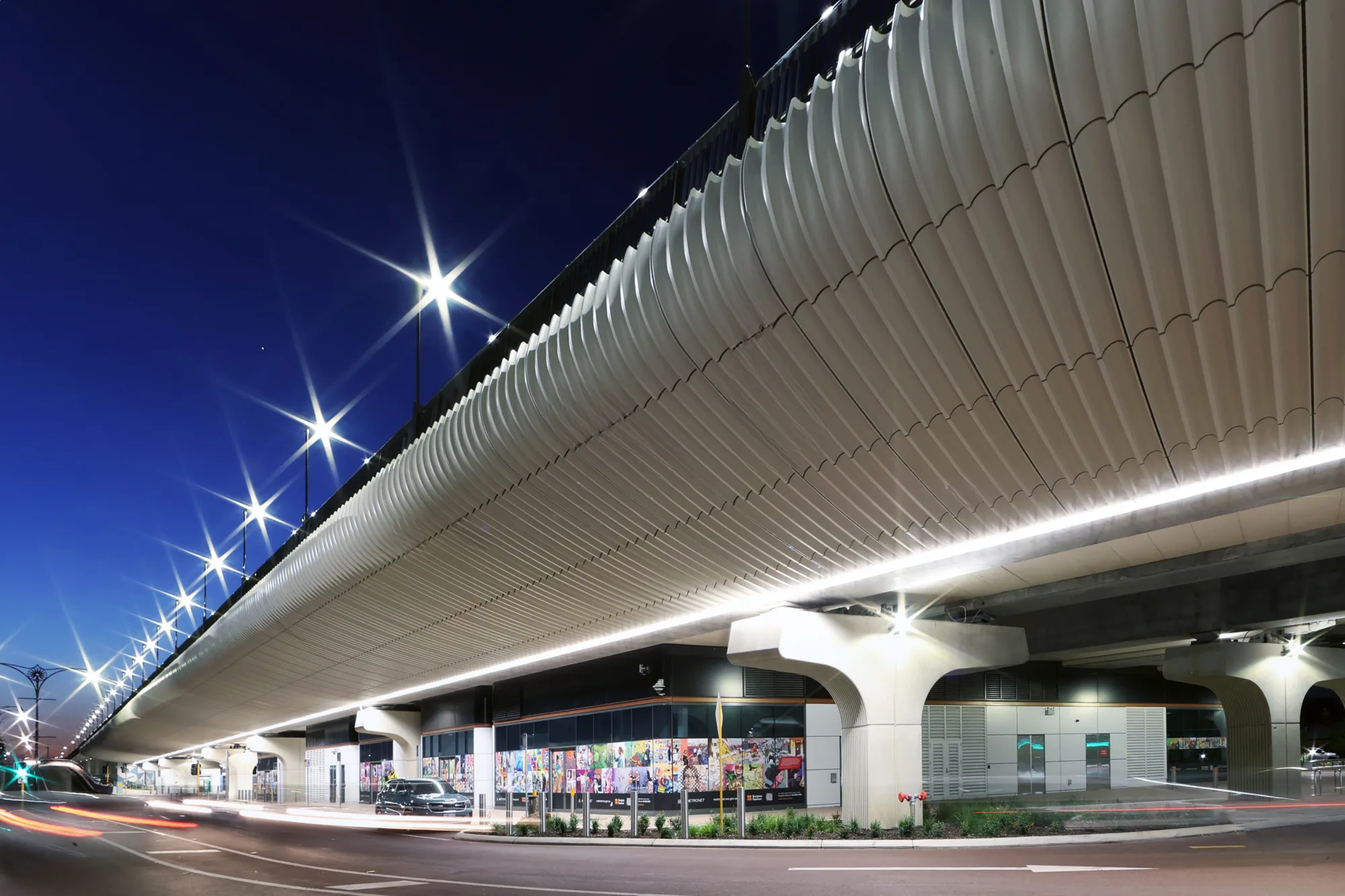 Exterior of Baywater Station