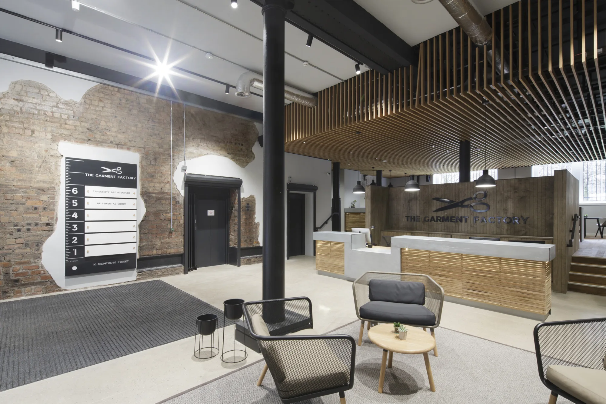 Garment Factory Lobby