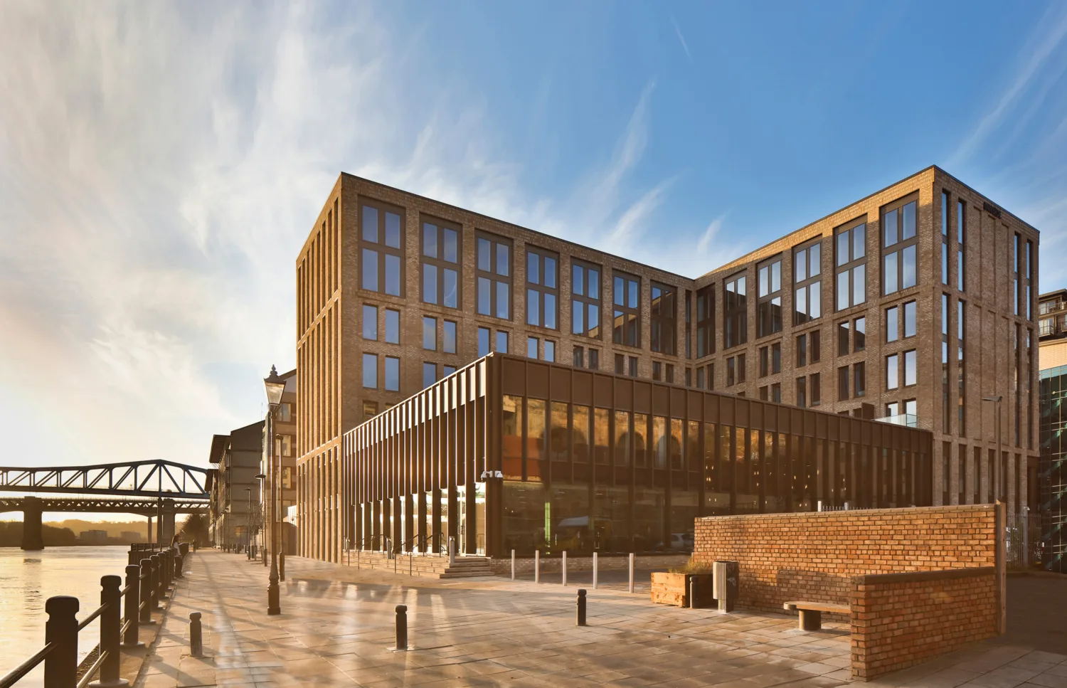 Front Terrance facing the Quayside