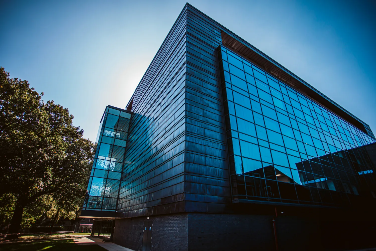 Exterior shot of building