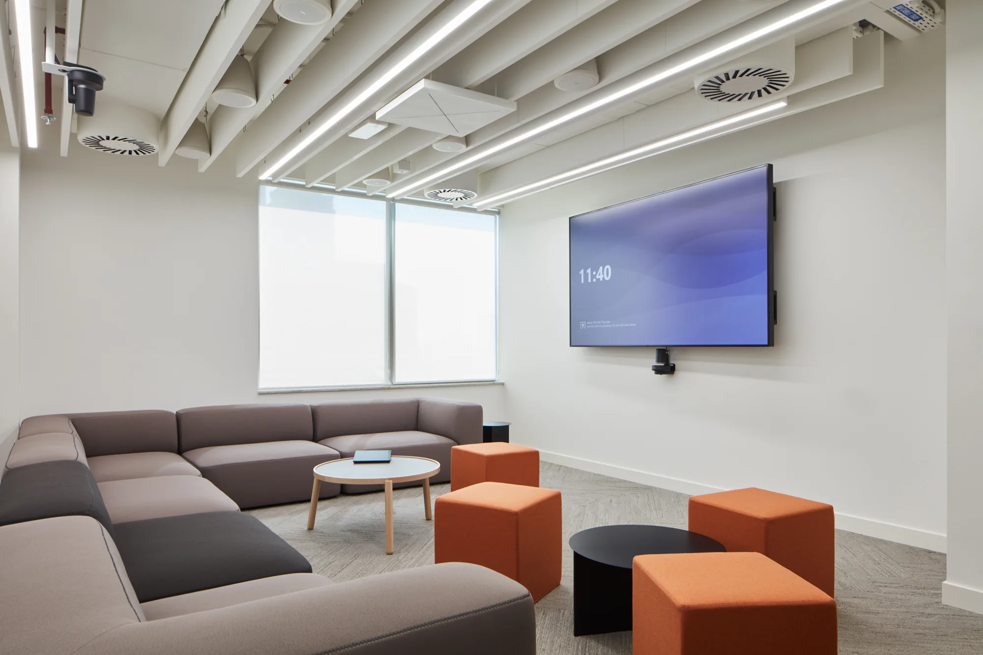 Linked In MENA Headquarters Theater room