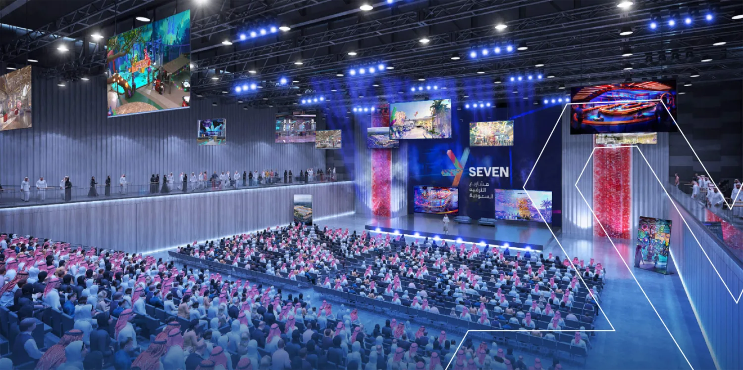 A full audience at one of SEVENs multipurpose event venues