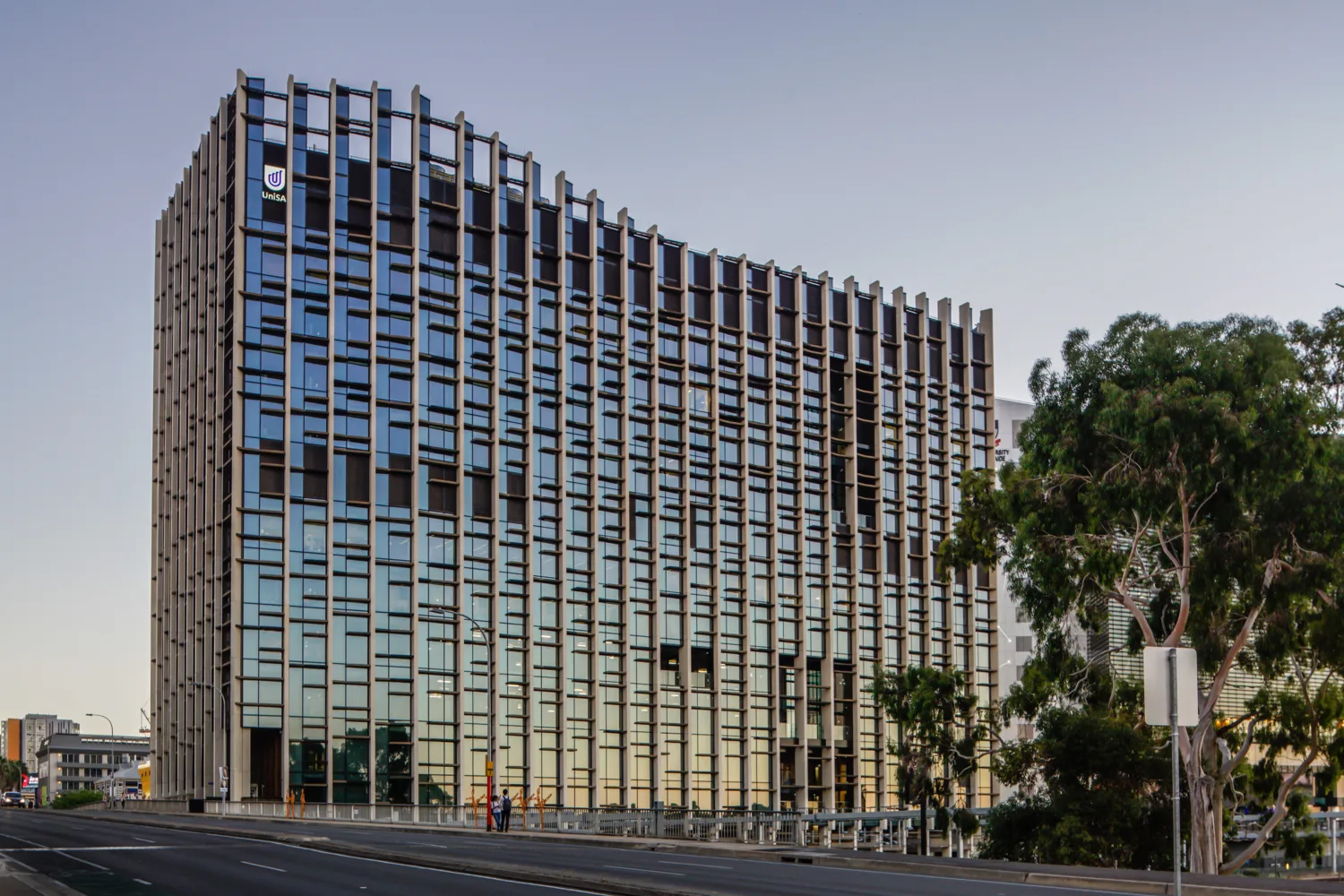Front of UniSA Cancer Research Institute building from street view