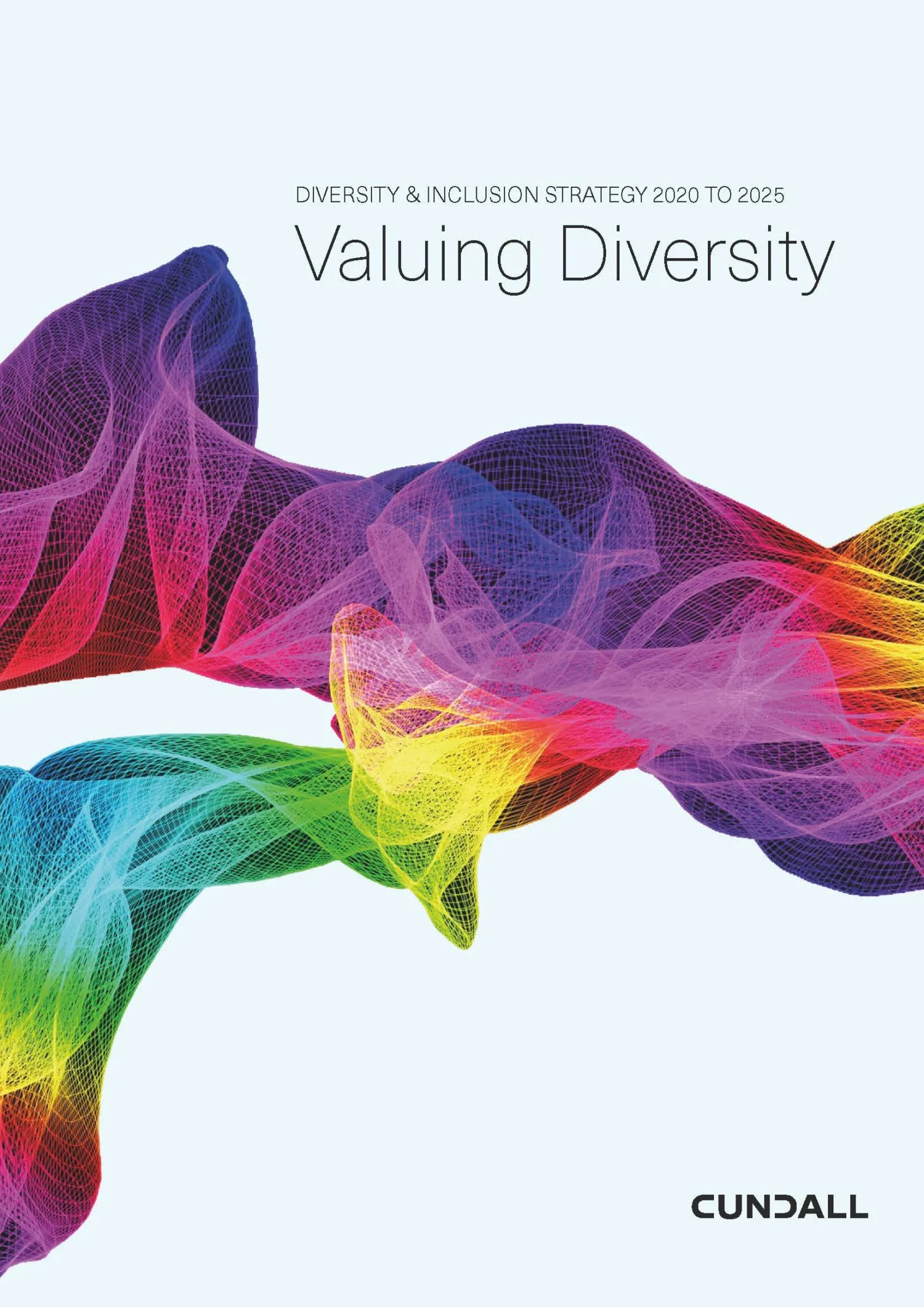 Front cover of the Diversity and Inclusion Strategy 2020-2025
