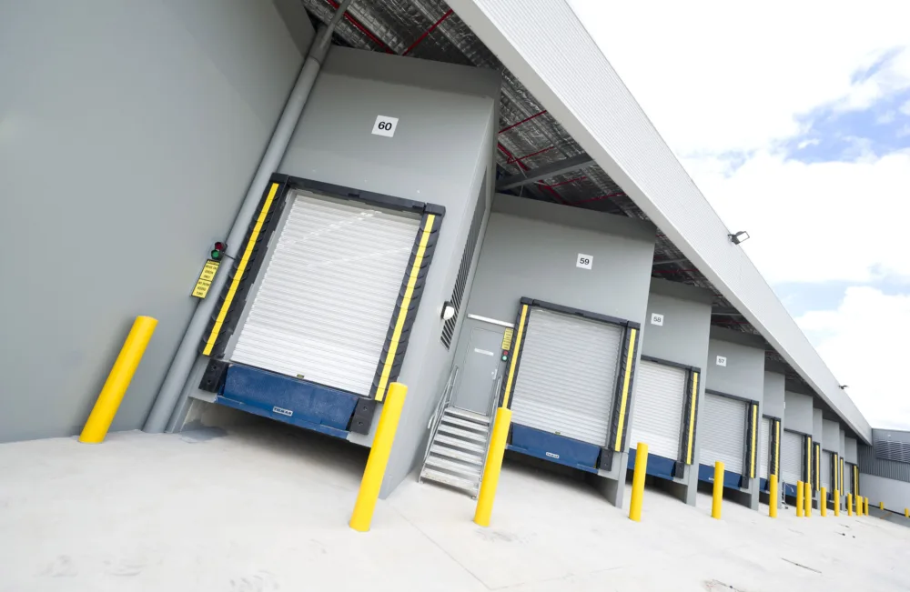 Metcash distribution centre access areas for deliveries